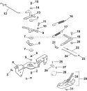 Engine Controls Diagram and Parts List for CH25S-68538  Kohler Engine