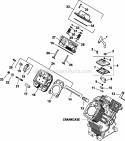 Page M Diagram and Parts List for CH26-78516  Kohler Engine