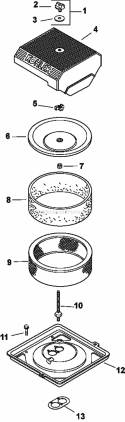Page A Diagram and Parts List for CH26-78525  Kohler Engine