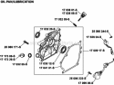Page K Diagram and Parts List for CH270-0104  Kohler Engine
