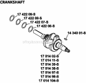 Page D Diagram and Parts List for CH270-0104  Kohler Engine