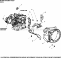 Page B Diagram and Parts List for CH270-0017  Kohler Engine