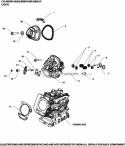 Page E Diagram and Parts List for CH270-0017  Kohler Engine
