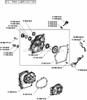 Page K Diagram and Parts List for CH270-1017  Kohler Engine