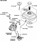 Page H Diagram and Parts List for CH270-0055  Kohler Engine