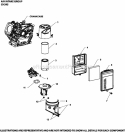 Page A Diagram and Parts List for CH395-0121  Kohler Engine