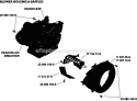 Page B Diagram and Parts List for CH395-0056  Kohler Engine