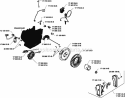 Part Location Diagram of 25086373-S Kohler Screw, Stator Mounting (Cky)