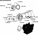 Part Location Diagram of 1784122-S Kohler Kit: Head Gasket