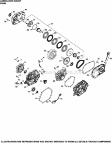 Lubrication_Group_Ch395-3123_Ch395 Diagram and Parts List for CH395-3123  Kohler Engine