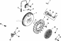 Page K Diagram and Parts List for CH410-0012  Kohler Engine