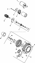 Page L Diagram and Parts List for CH13-22503  Kohler Engine
