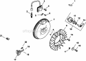 Page K Diagram and Parts List for CH430-0012  Kohler Engine