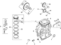 Page C Diagram and Parts List for CH430-0019  Kohler Engine