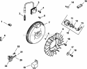 Page K Diagram and Parts List for CH430-0027  Kohler Engine