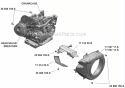 Blower Housing Group Diagram and Parts List for CH440-3031  Kohler Engine