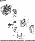 Page A Diagram and Parts List for CH440-3116  Kohler Engine