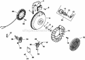 Page J Diagram and Parts List for CH15-44550  Kohler Engine