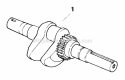 Page D Diagram and Parts List for CH5-1501  Kohler Engine