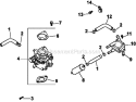 Page J Diagram and Parts List for CH18-62659  Kohler Engine