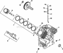 Page C Diagram and Parts List for CH18-62641  Kohler Engine