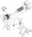 Part Location Diagram of 2532404-S Kohler Hood, Air Cleaner
