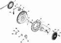 Page J Diagram and Parts List for CH640-3019  Kohler Engine