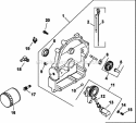 Page K Diagram and Parts List for CH640-3019  Kohler Engine
