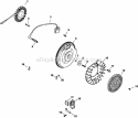 Page K Diagram and Parts List for CH640-3034  Kohler Engine