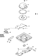 Part Location Diagram of 2409485-S Kohler Base, Air Cleaner