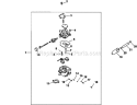 Page H Diagram and Parts List for CH640-0043  Kohler Engine