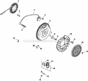 Page J Diagram and Parts List for CH20-64647  Kohler Engine