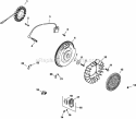 Page K Diagram and Parts List for CH18-62575  Kohler Engine