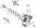 Page C Diagram and Parts List for CH20-64691  Kohler Engine