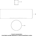 Part Location Diagram of 24113181-S Kohler Label, Engine Displacement (Ch670 20Hp)