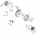 Page K Diagram and Parts List for CH18-62642  Kohler Engine