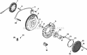 Page K Diagram and Parts List for CH640-3082  Kohler Engine