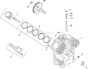 Page C Diagram and Parts List for CH640S-CH640-3021  Kohler Engine