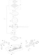 Page A Diagram and Parts List for CH670S-CH670-0010  Kohler Engine