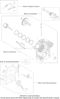 Page J Diagram and Parts List for CH670S-CH670-0010  Kohler Engine