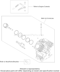 Part Location Diagram of 24522422 Kohler Ch23 Short Block