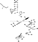 Part Location Diagram of 4709005-S Kohler Lever, Choke Control