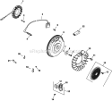 Page K Diagram and Parts List for CH22-76605  Kohler Engine