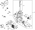 Page L Diagram and Parts List for CH23-76557  Kohler Engine