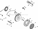 Page K Diagram and Parts List for CH18-62659  Kohler Engine