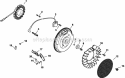 Page K Diagram and Parts List for CH23-76626  Kohler Engine