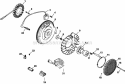 Page K Diagram and Parts List for CH680-3024  Kohler Engine