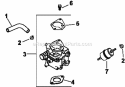 Page H Diagram and Parts List for CH22-76534  Kohler Engine
