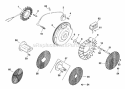Page L Diagram and Parts List for CH640-3055  Kohler Engine