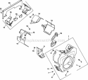 Part Location Diagram of 2475590-S Kohler Kit, Blower Housing Access Hole Plug